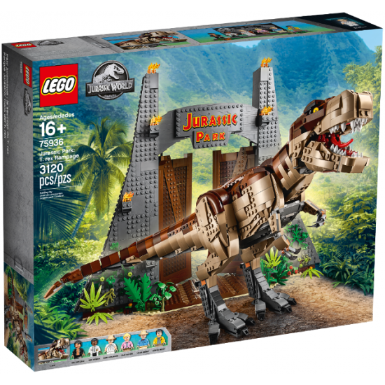 LEGO JURASSIC WORLD Parc jurassique : le saccage du T. rex 2019